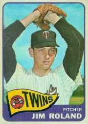 1965 Topps Baseball Cards      171     Jim Roland